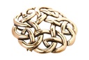 Fibel Brosche 'Arkian - Keltische Knoten' aus Bronze - Mittelalter, Larp, Fantasy Schmuck