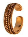 Zehenring Wikingerzopf Bronze - Schmuck Accessoire für Historische Gewandungen, Reenactment und Liverollenspiel