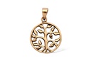 Baum-Amulett ROWAN aus Bronze – Symbol für Naturmagie und Schutz (3,1 cm)