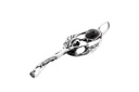 Elfen-Anhänger MYFANNY aus 925er Silber mit Onyx – Mystisches Symbol für Magie und Leichtigkeit (4,1 cm)