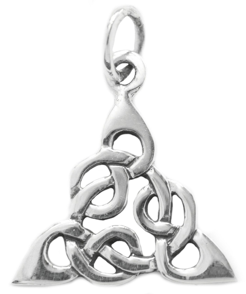 [ac114] Schmuck Anhänger Isea 2,2 cm – Silber 925 – Keltisches Amulett für Harmonie & Schutz
