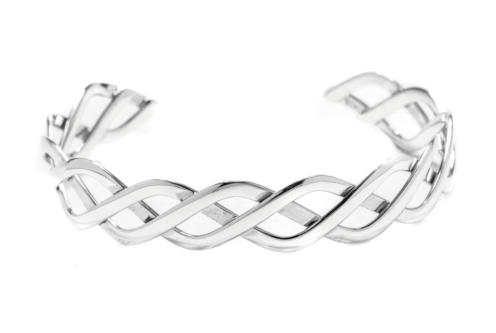 [arm64-2] Armreif Männer Armschmuck 'Rodar' Handgefertigt aus Silber