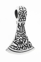 Wikinger Anhänger 'Kivik - Keltisches Axtblatt' aus Silber 925 - Mittelalter, Larp, Reenactment Schmuck