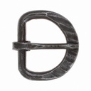 Eisenschnalle / Hammerschlag - 2 cm