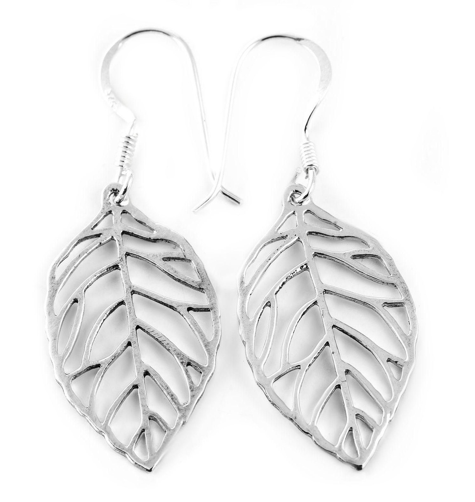 Ohrhänger 'Fairy Feenhafte Blätter' Silber 925 -  Schmuck für Mittelalter, Reenactment und Larp