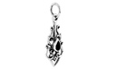 Amulett, Anhänger 'Dania - Onyx' aus Silber 925 - Mittelalter, Larp, Reenactment Schmuck
