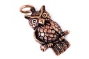 Schmuckstück  Glücks Schmuck-Anhänger KAILA 3.3 cm Eulen-Amulett Bronze 3.3 cm