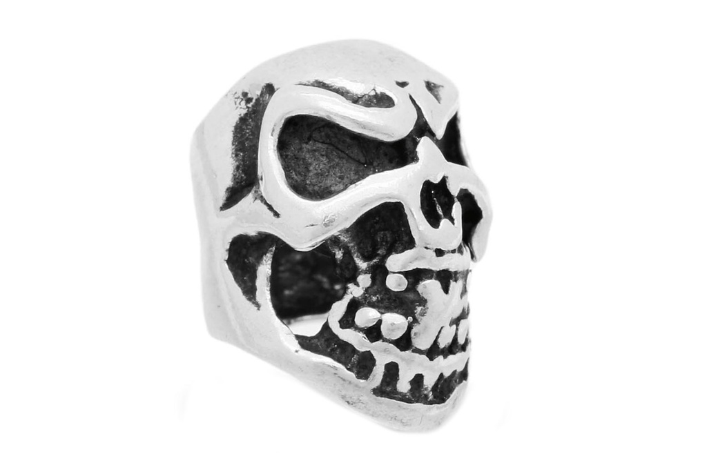 [ap30] Schmuckperle Silber 925 Bartperle Lockenperle - Accessoire für Historische Gewandungen, Reenactment und Liverollenspiel