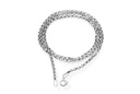 Feine Wikingerkette 45 cm, Silber - Accessoire Schmuck für Mittelalter, Larp, Reenactment und Fantasy