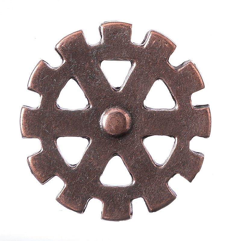 Wheel, kupferfarbener Beschlag