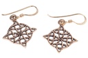Ohrhänger 'Dana Celtic' Bronze Schmuck für Mittelalter, Reenactment und Larp