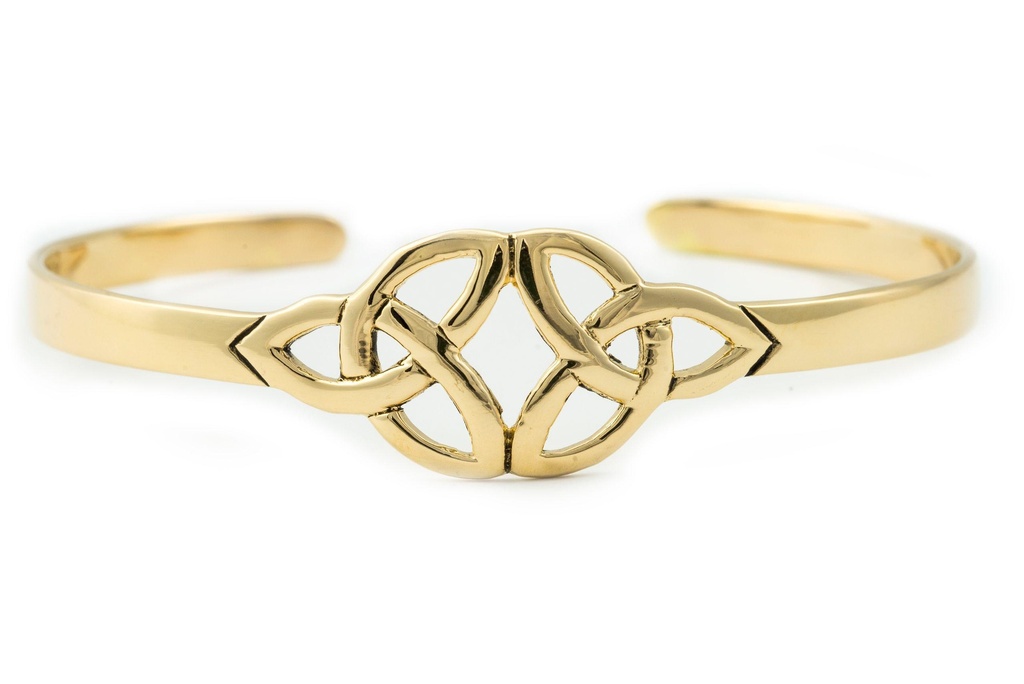 Bronzearmreif 'Celtic Dreiheit' - Bronze- und Silberschmuck für Reenactment, LARP und Fantasie