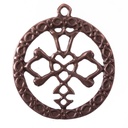 Anhänger Celtic Wedding Knot, kupferfarben