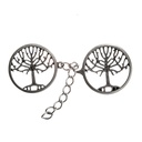 Gewandverschluss Weltenbaum Silberfarben