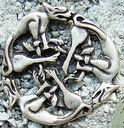 Celtic Dogs, Beschlag silberfarben