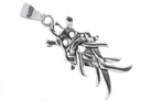 Anhänger ODINS MASKE aus Silber – Wikinger Amulett 3 cm