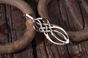 Schmuck Anhänger Siana 4,2 cm – Bronze – Keltisches Harmonie-Amulett mit Knotenmuster