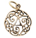 Keltisches Amulett, Anhänger 'Darin ' aus Bronze- Mittelalter, Larp, Reenactment Schmuck
