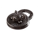 Taschen Drehverschluss Eisenfarben