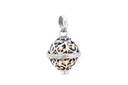 Schmuckstück  Engelsrufer Schmuck-Anhänger AMARA 2.6 cm Klangkugel mit Granatstein Handarbeit Silber 2.6 cm