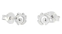 Ohrstecker 'Rana Sonnenspirale' Sterling Silber 925 - Schmuck für Mittelalter, Reenactment und Larp
