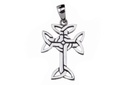 Keltisches Amulett, Anhänger 'Aaran - Kreuz ' aus Silber 925- Mittelalter, Larp, Reenactment Schmuck