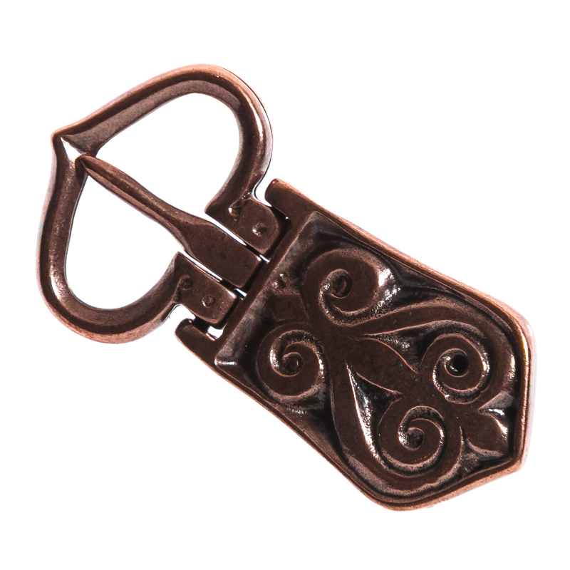 [B603-4] mittelalterliche Schließe, Magyar, 2,5cm kupferfarben