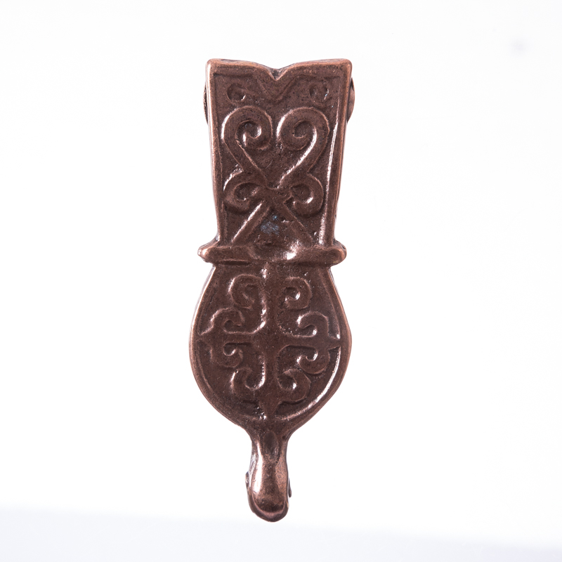kupferfarbene Mittelalter Gürelspitze 2cm