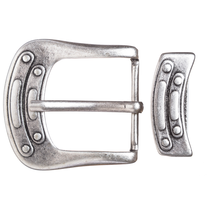 [B617-1] B617-1 STP Jeter Set, silberfarbene Gürtelschließe