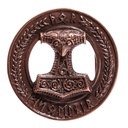 THOR MJÖLNIR, Thorhammer-Schließe, kupferfarben