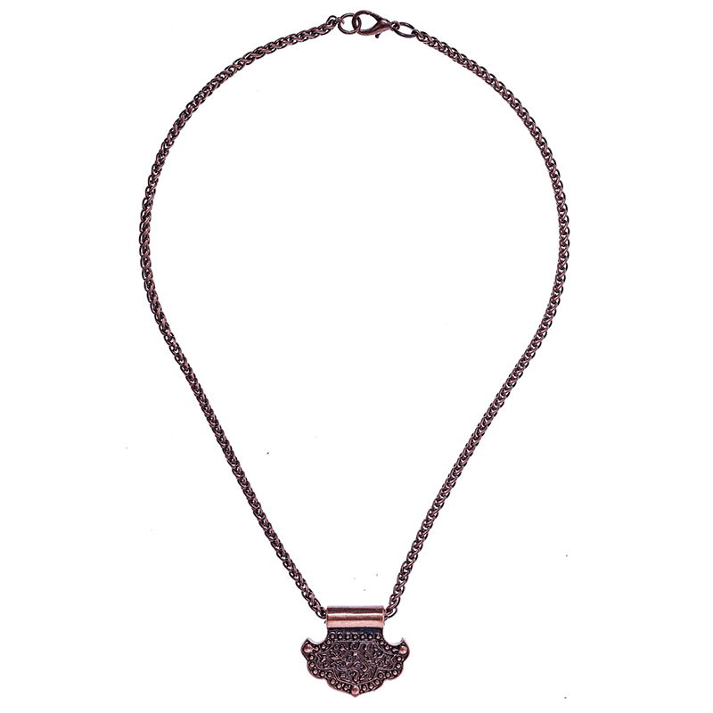 [PK-5167-4] Halskette birka hammer, kupferfarben