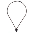 Halskette Fenrir, altmessingfarben