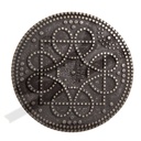 Birka-Schließe messingfarben 4cm