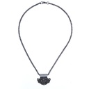 Halskette birka hammer, silberfarben