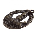 Anhänger Mjölnir, altmessingfarben