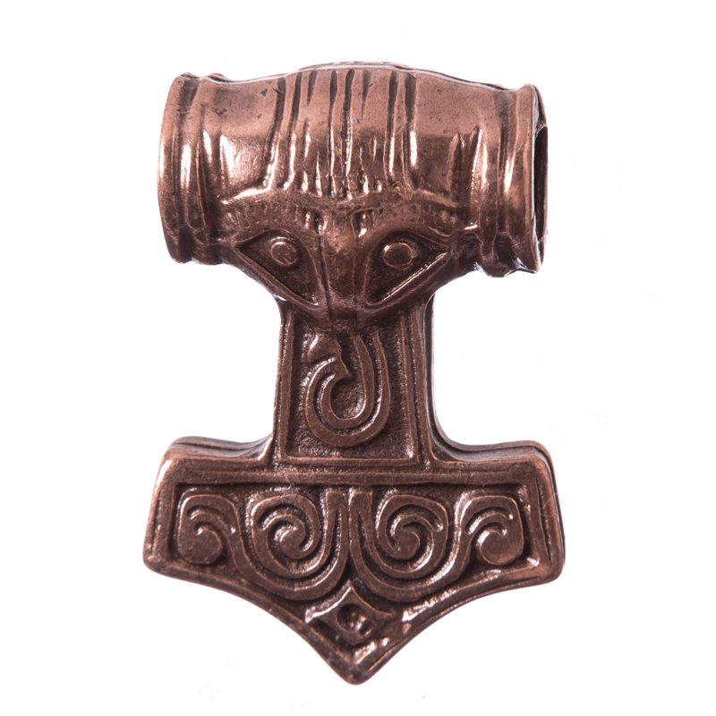 [P-5172-4] Anhänger Malmer des Thor, kupferfarben