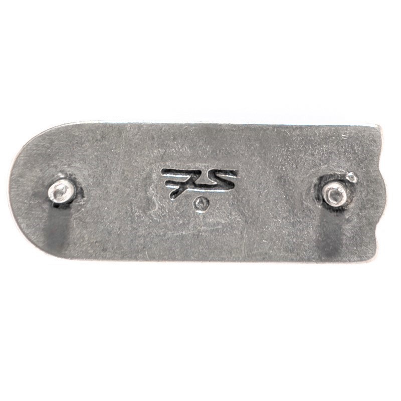 [T-614-2] messingfarbene Mittelalter-Gürtelspitze 2cm