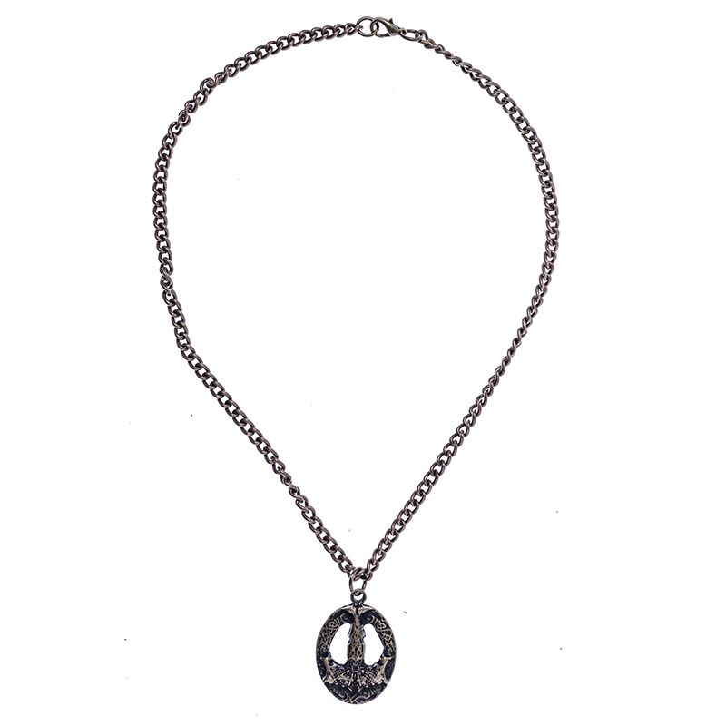 Halskette Mjölnir, altmessingfarben