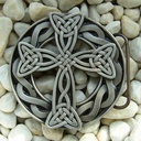 Viking Cross, keltische Kreuz-Schließe