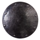 Gürtelschließe „Ragnar“ – Eisenfarbene Schildschnalle im Wikingerstil für 4 cm Gürtel