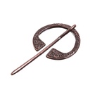 Wikinger GewandFibel ODIN, kupferfarben