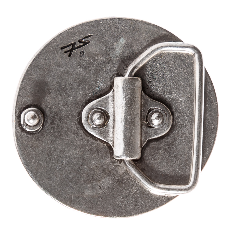 [33857] Weltenbaum-Schließe, Baum der Liebenden altmessingfarben 4cm