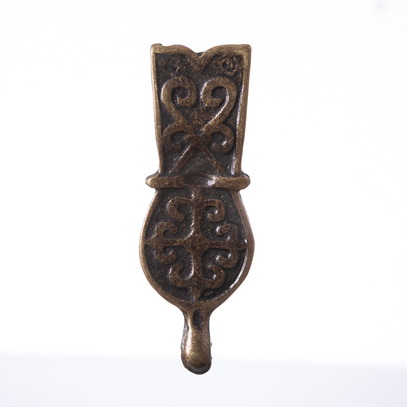 [33459] altmessingfarbene Mittelalter Gürelspitze 2cm