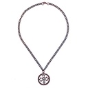 Halskette Celtic Wedding Knot, kupferfarben