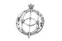 Keltisches Amulett, Anhänger 'Chalice - Celtic Avalon' aus Silber 925- Mittelalter, Larp, Reenactment Schmuck