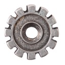 Wheel, silberfarbener Beschlag