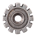 Wheel, silberfarbener Beschlag