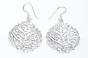 Ohrhänger „Sia – Feenbaumkrone“ aus 925er Silber – Elfen Ohrschmuck 4,5 cm