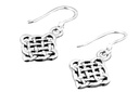 Ohrhänger Alina Celtic aus Silber 925 – Keltischer Knoten Ohrschmuck 1,7 cm