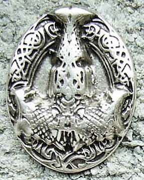 Mjölnir, silberfarbener Beschlag